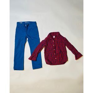 Gap Boys Long-Sleeve Shirt and Pants